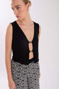 JUDE VEST BLACK