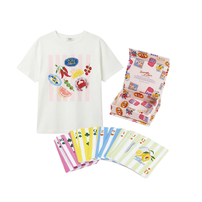T-SHIRT + TOSSA CARDS