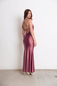 CAMPBELL DRESS BURNISHED LILAC