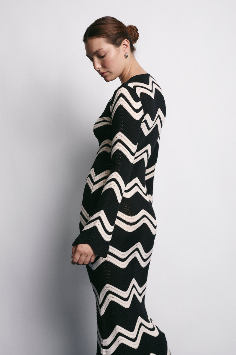 VIRGINIA DRESS BLACK