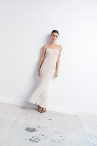 PALMI DRESS SILVER