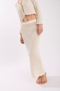 LANA SKIRT ECRU