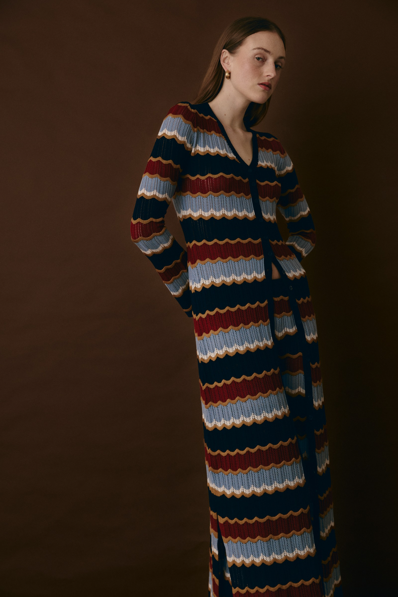 MULBERRY DRESS BLUE