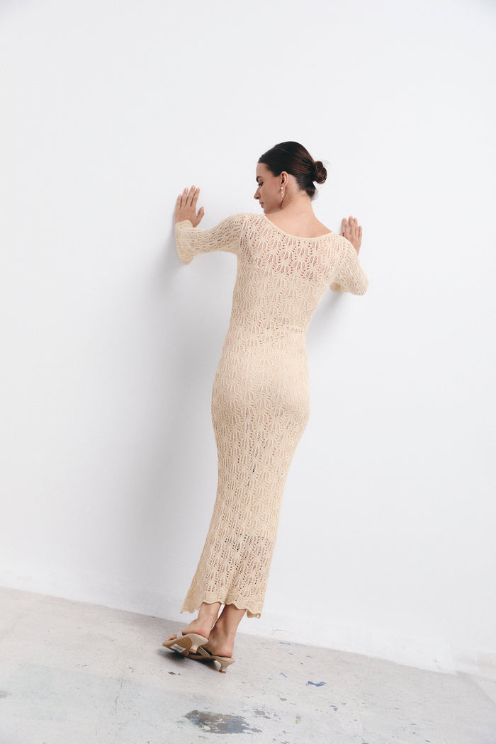 (PRE ORDER) SOLARI DRESS GOLD