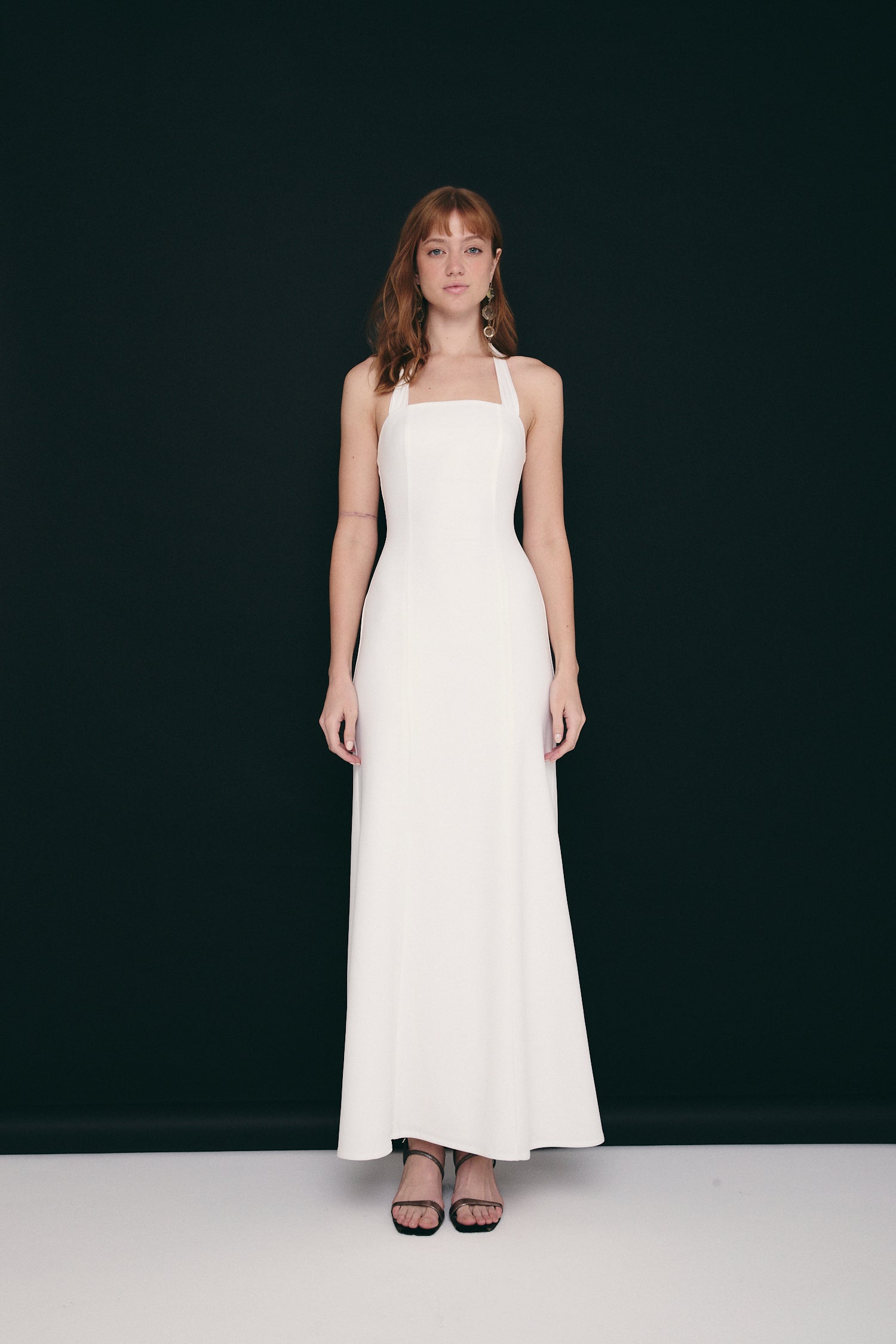 【未使用】ENOF pear skin dress ecru size2 ENOF pear skin dress 01 ecru New in – Ecru Brand