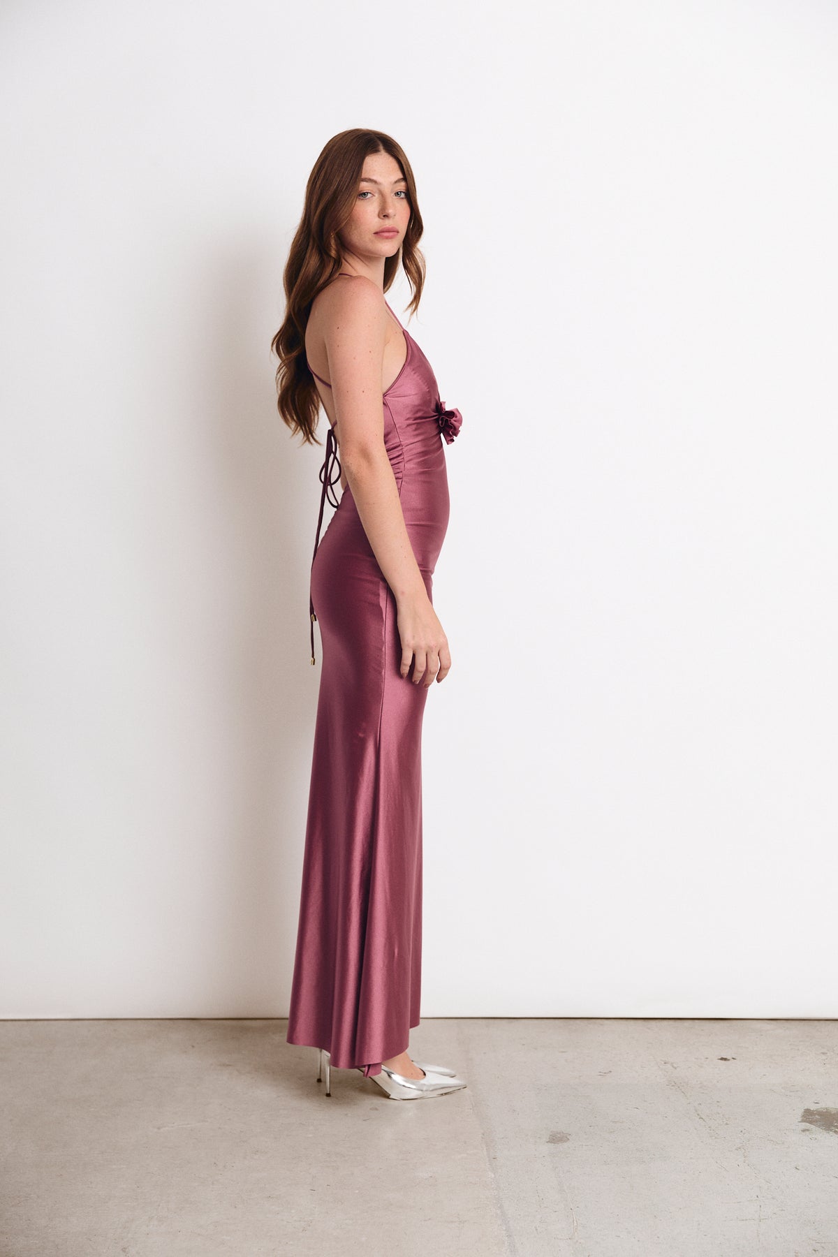 CAMPBELL DRESS BURNISHED LILAC