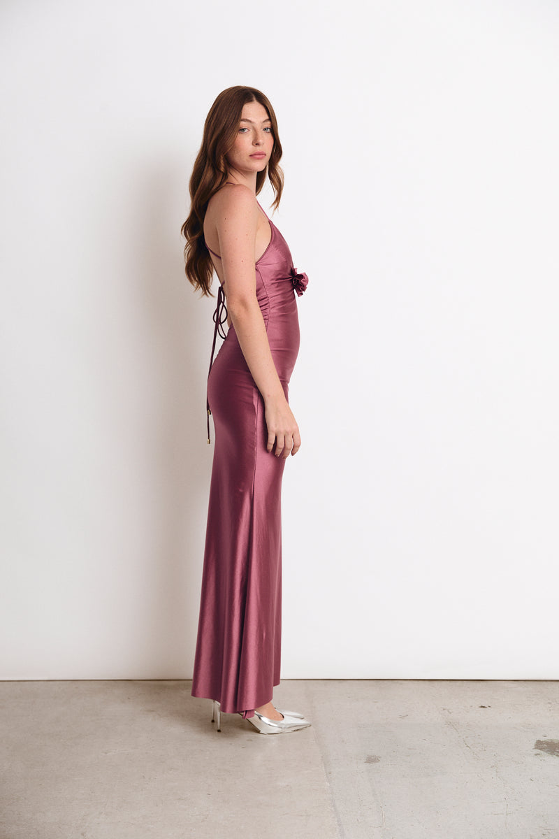 CAMPBELL DRESS BURNISHED LILAC