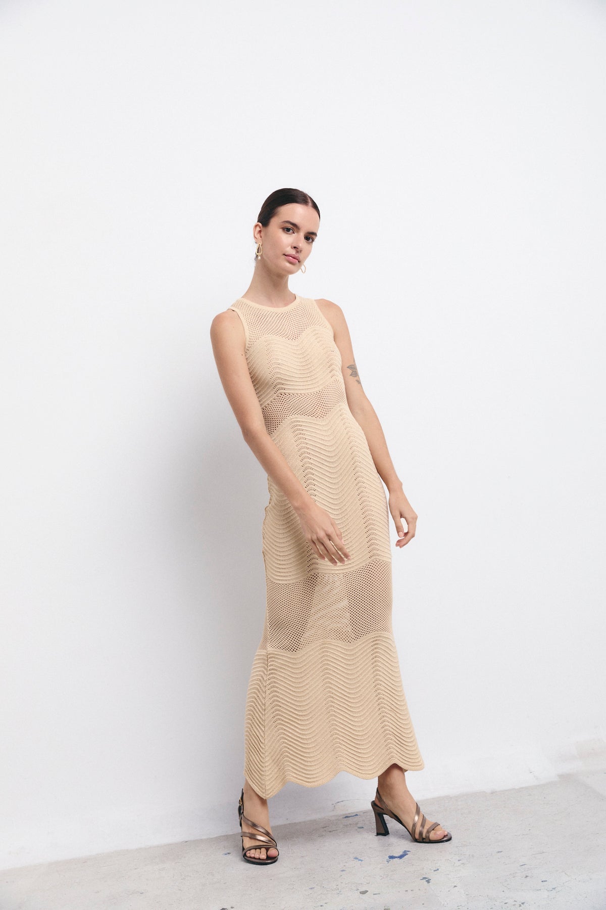 SICILIA DRESS GOLD