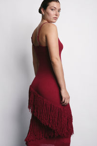 SIDNEY DRESS MERLOT