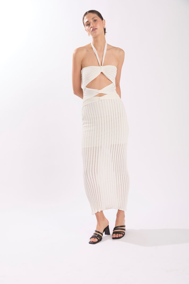 IMAN DRESS IVORY