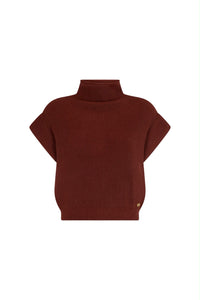 JANE TOP CHOCOLATE