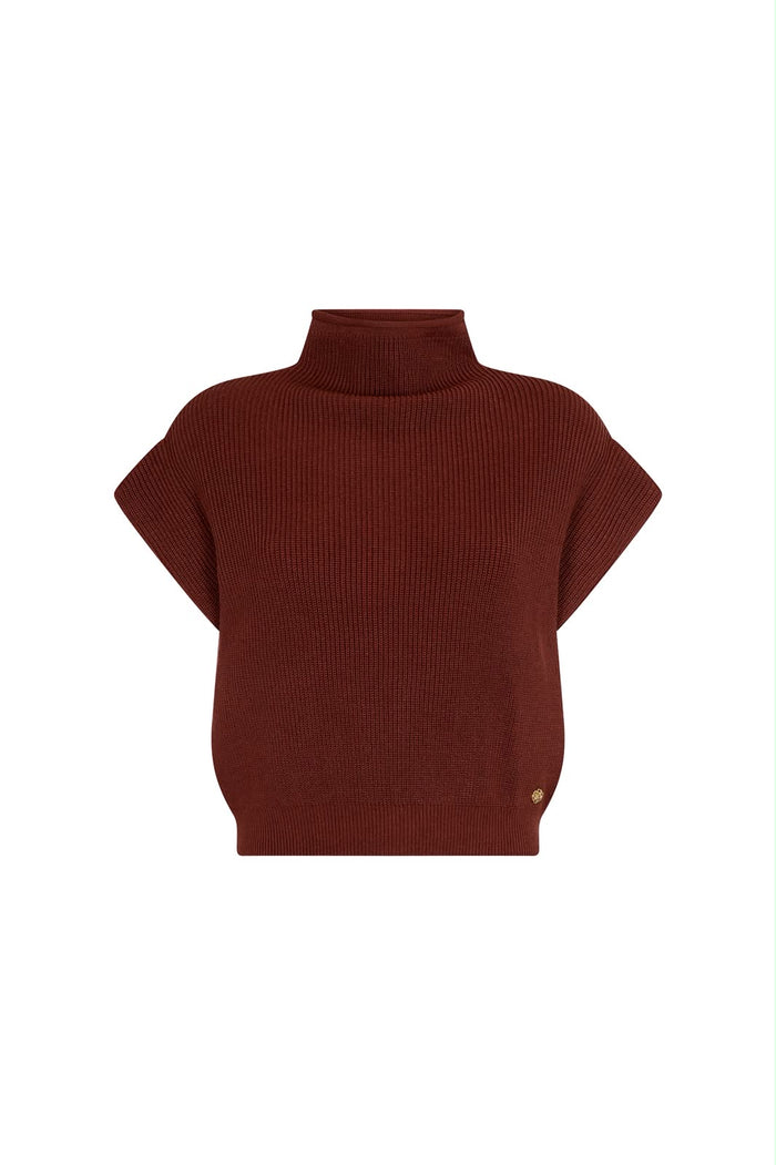 JANE TOP CHOCOLATE
