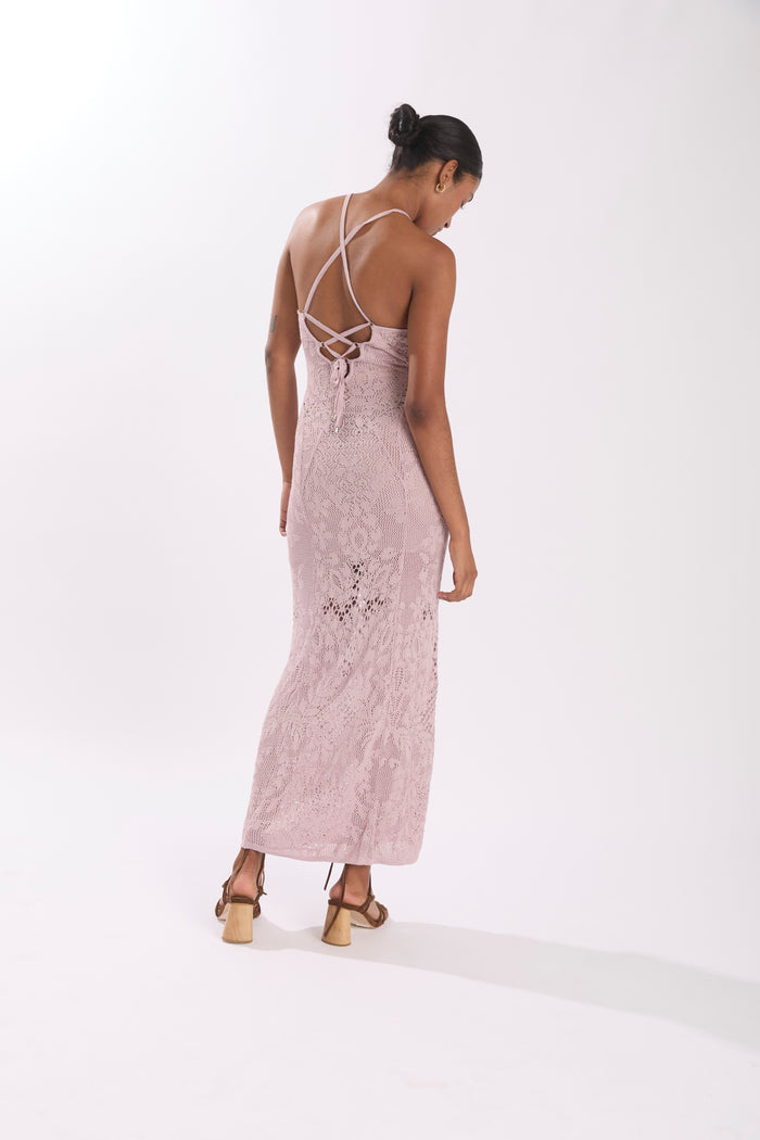 JONES DRESS BURNISHED LILAC