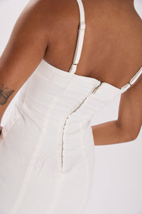 VIPER DRESS IVORY