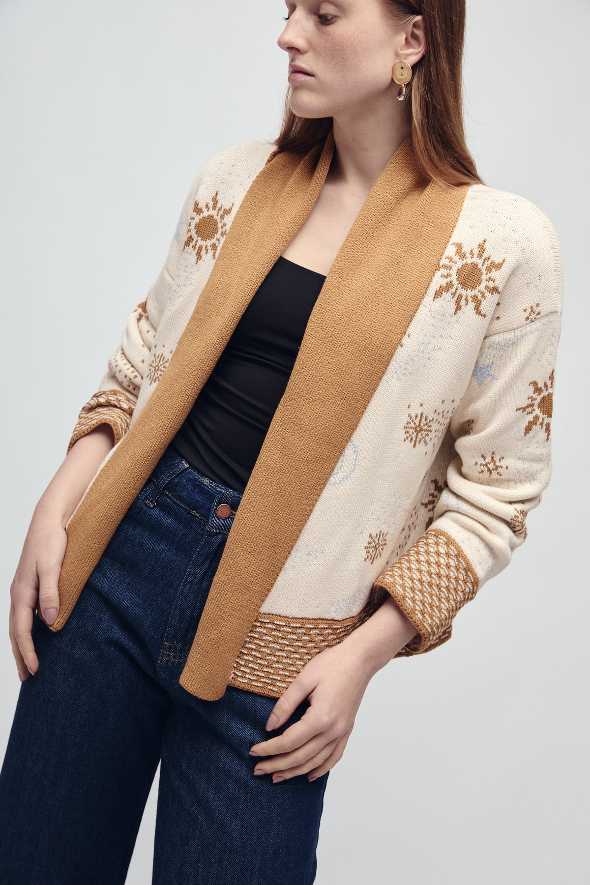 WINSTON CARDIGAN ECRU