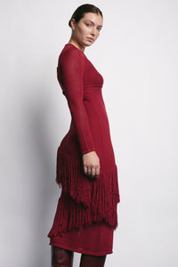 SIDNEY DRESS MERLOT