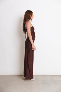 DEMI DRESS ESPRESSO