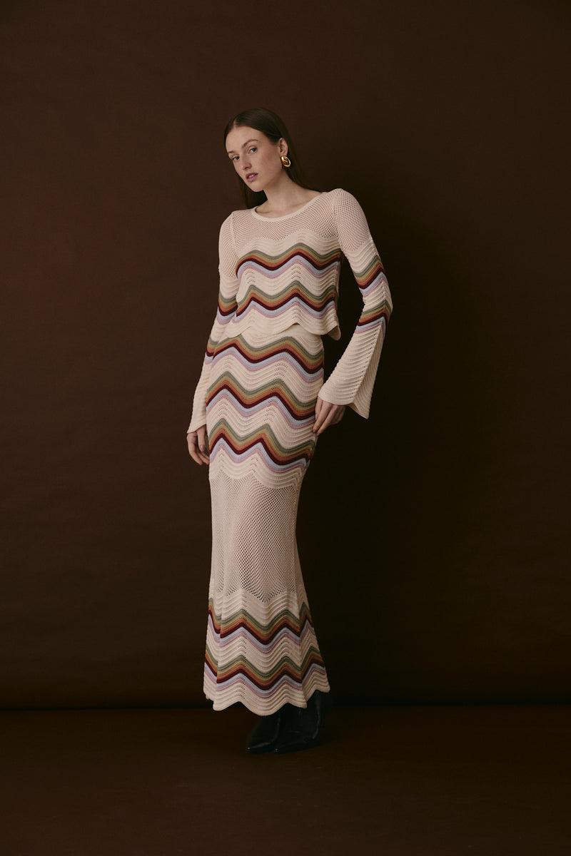 PORTO SKIRT RAINBOW