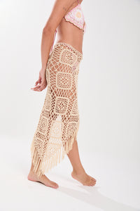 BETTY SKIRT MACADAMIA