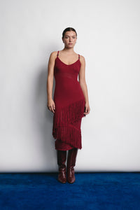 SIDNEY DRESS MERLOT
