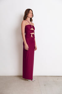 DEMI DRESS CHERRY