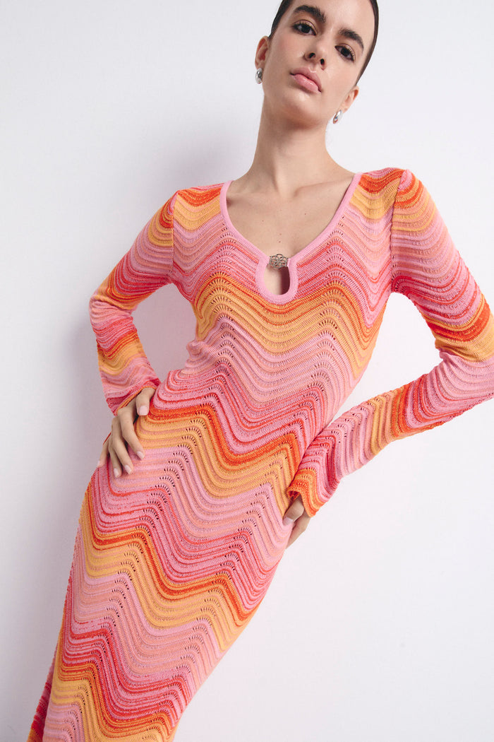 FARRAH DRESS CORALLO