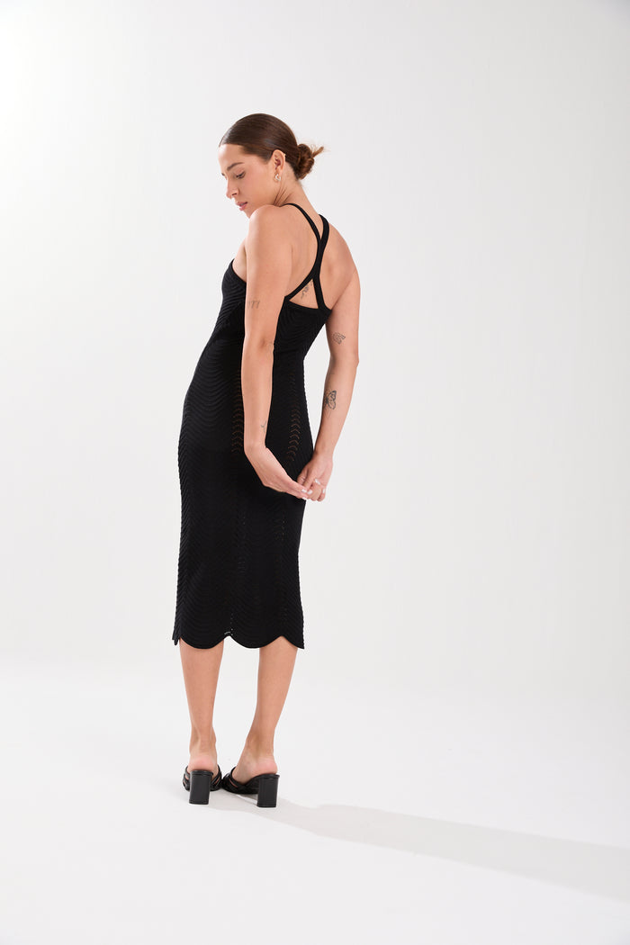 CASABLANCA DRESS BLACK