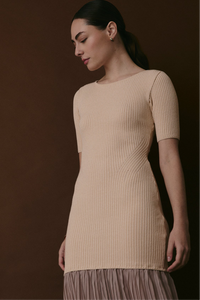 CAMERON DRESS MACADAMIA