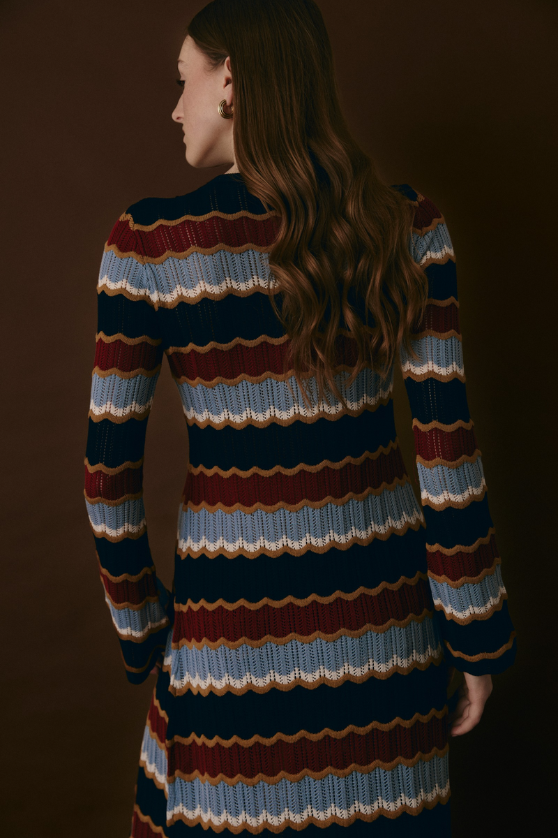 MULBERRY DRESS BLUE