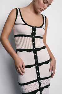 BOBBI DRESS ECRU