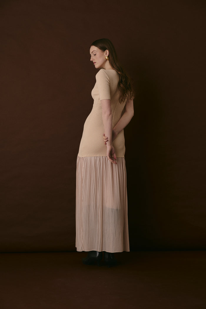 CAMERON DRESS MACADAMIA