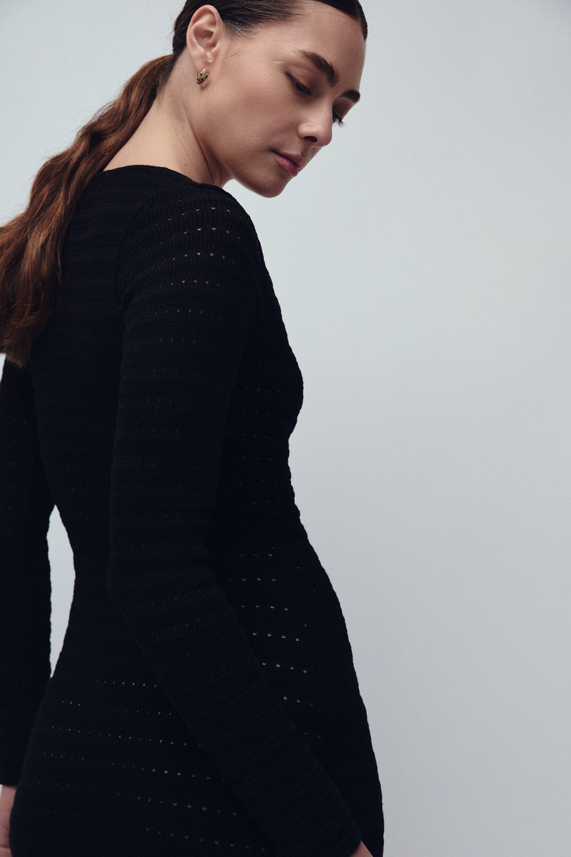 LIBERTY DRESS BLACK