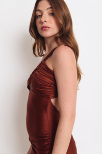 CINDY DRESS COOPER