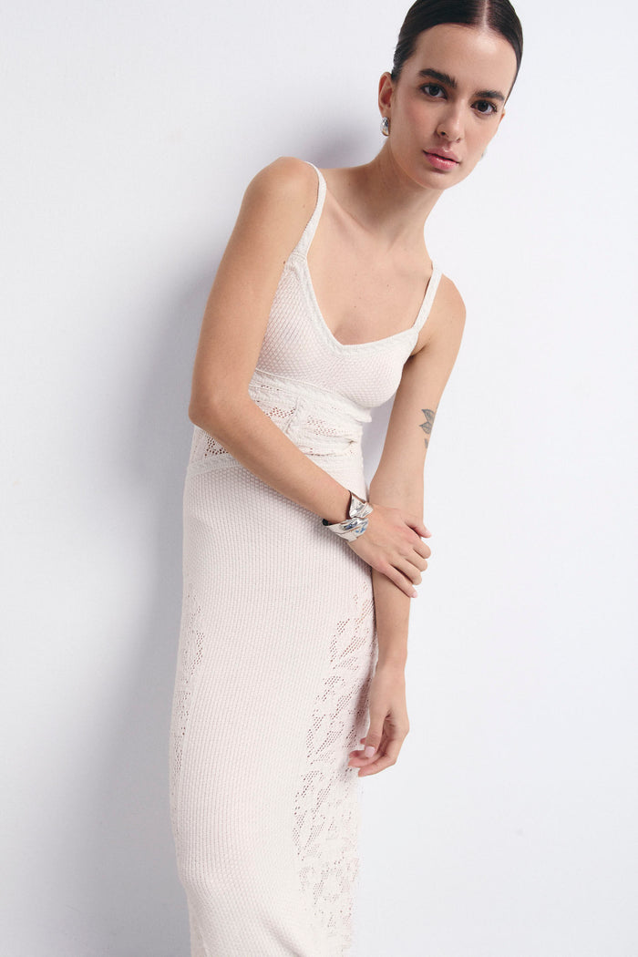 VICENTE DRESS IVORY