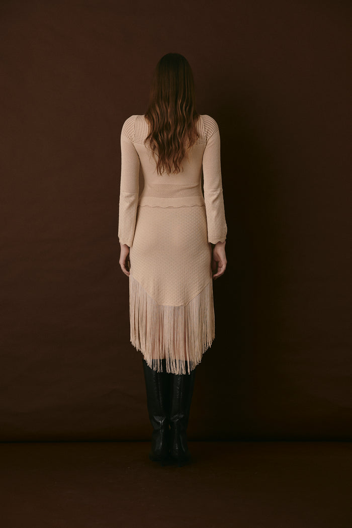 MERCER DRESS MACADAMIA