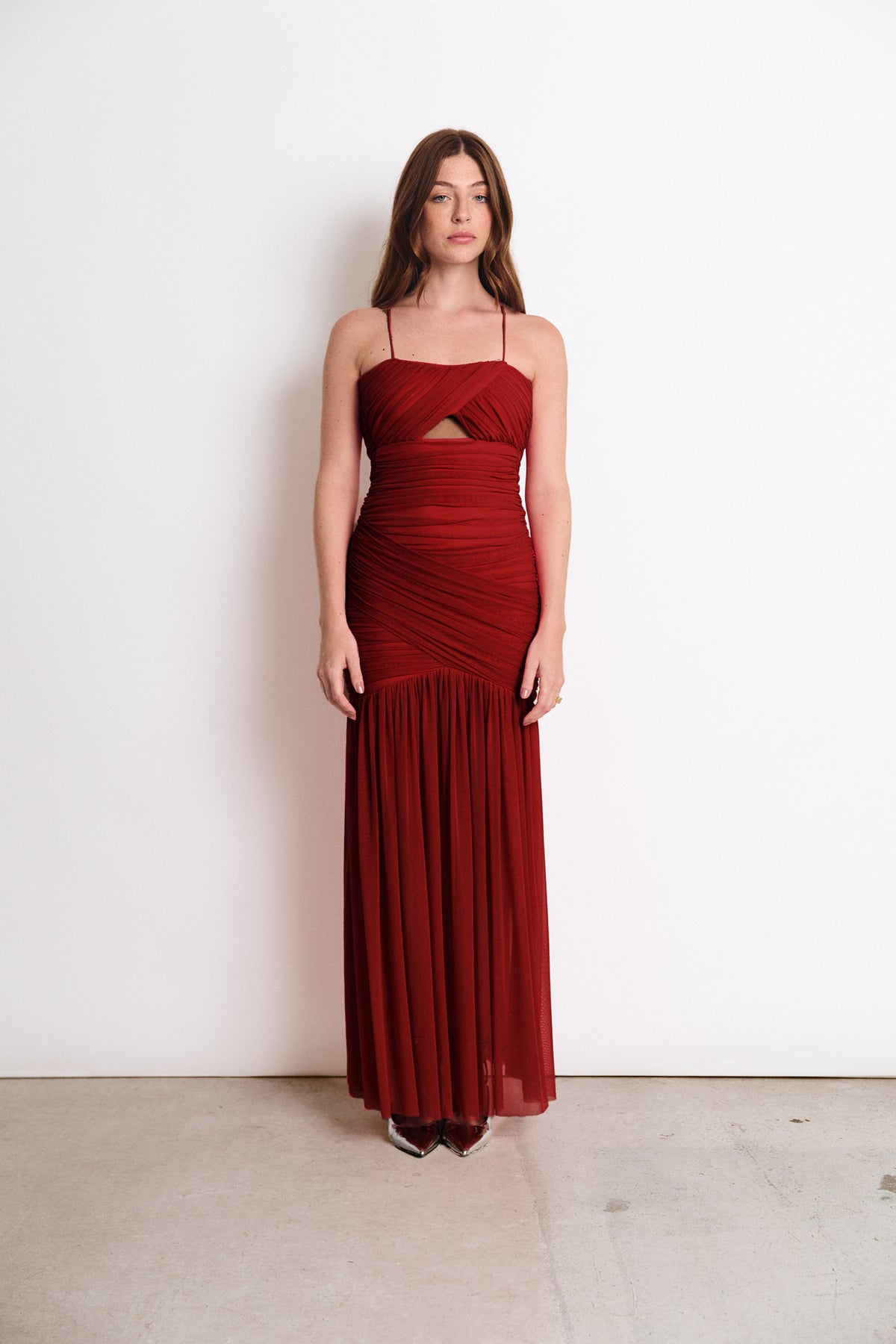 HUDSON DRESS BERRY (PRE ORDER)