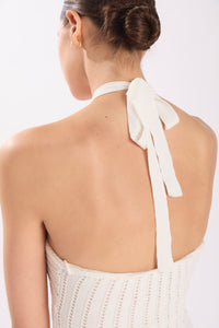 IMAN DRESS IVORY