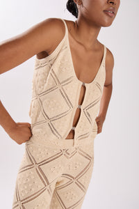 DYLAN VEST MACADAMIA
