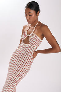 MARGOT DRESS BURNISHED LILAC