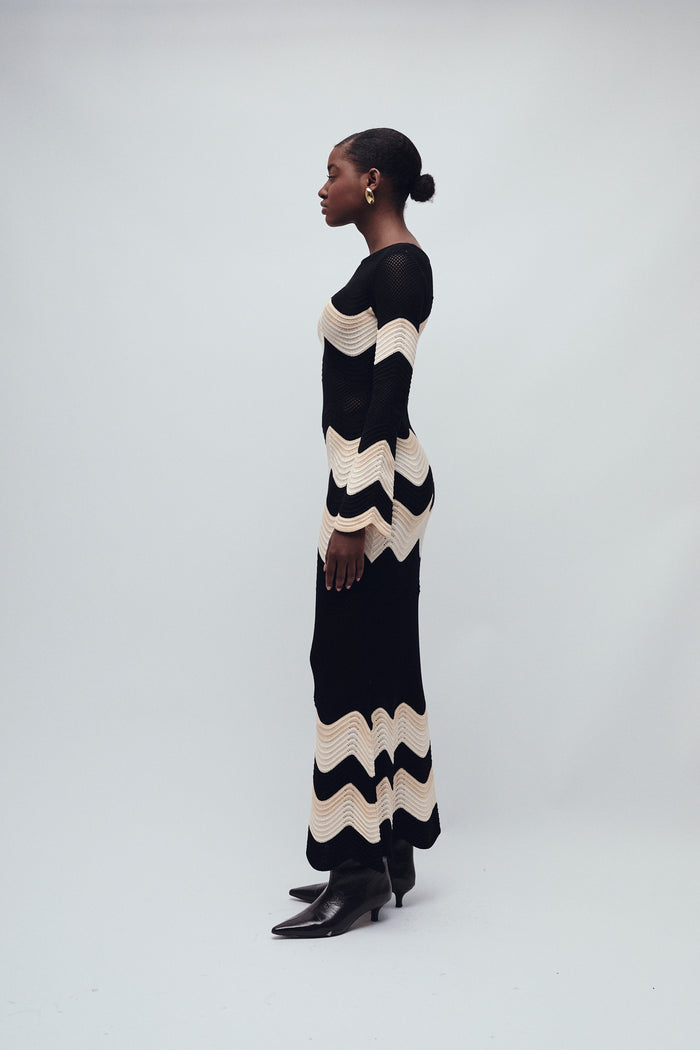ASTOR DRESS BLACK