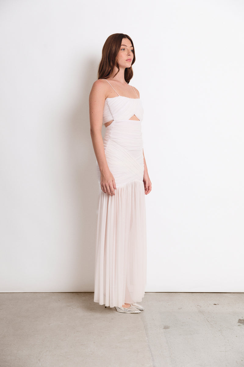 HUDSON DRESS IVORY (PRE ORDER)