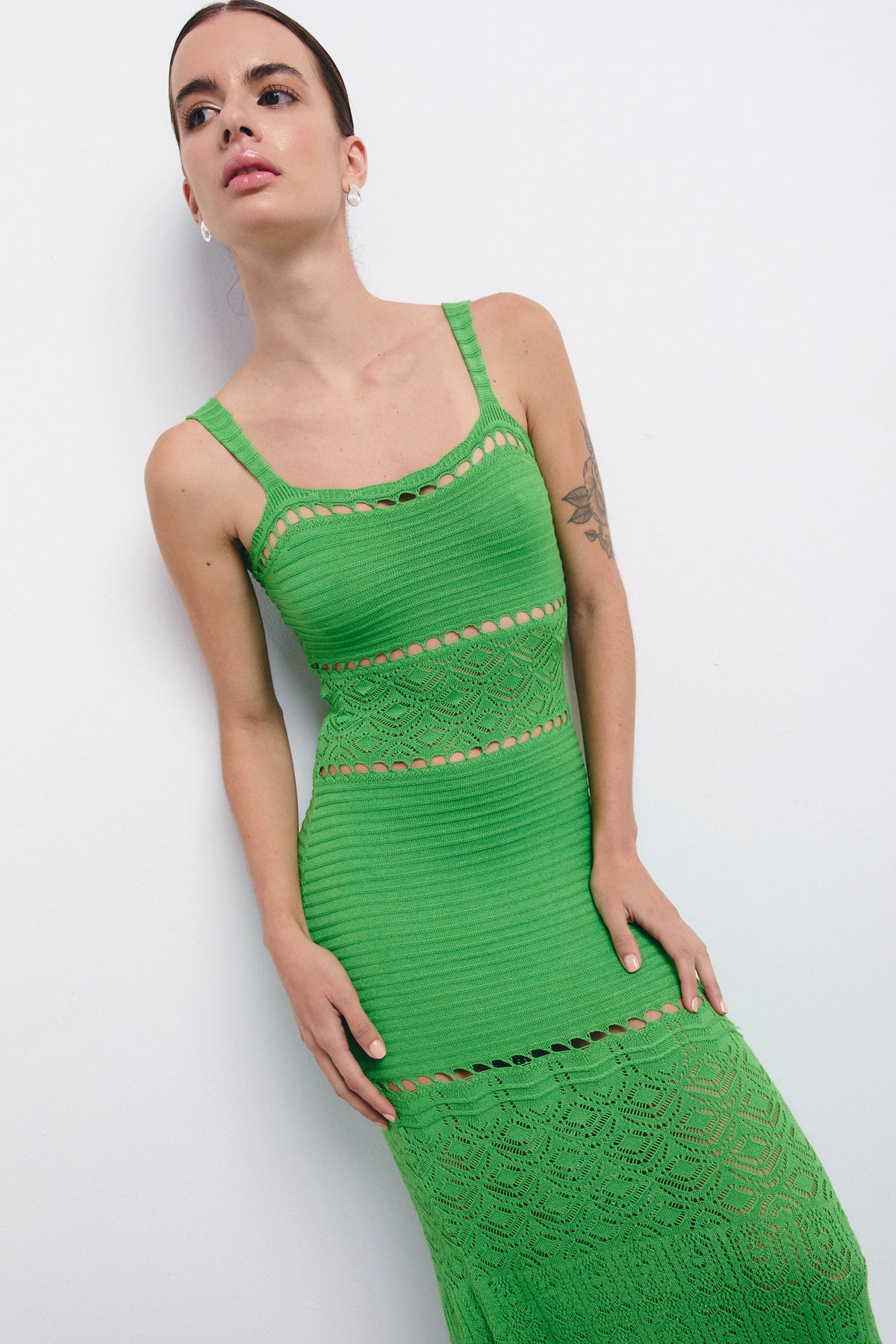 AZZURI DRESS CLASSIC GREEN