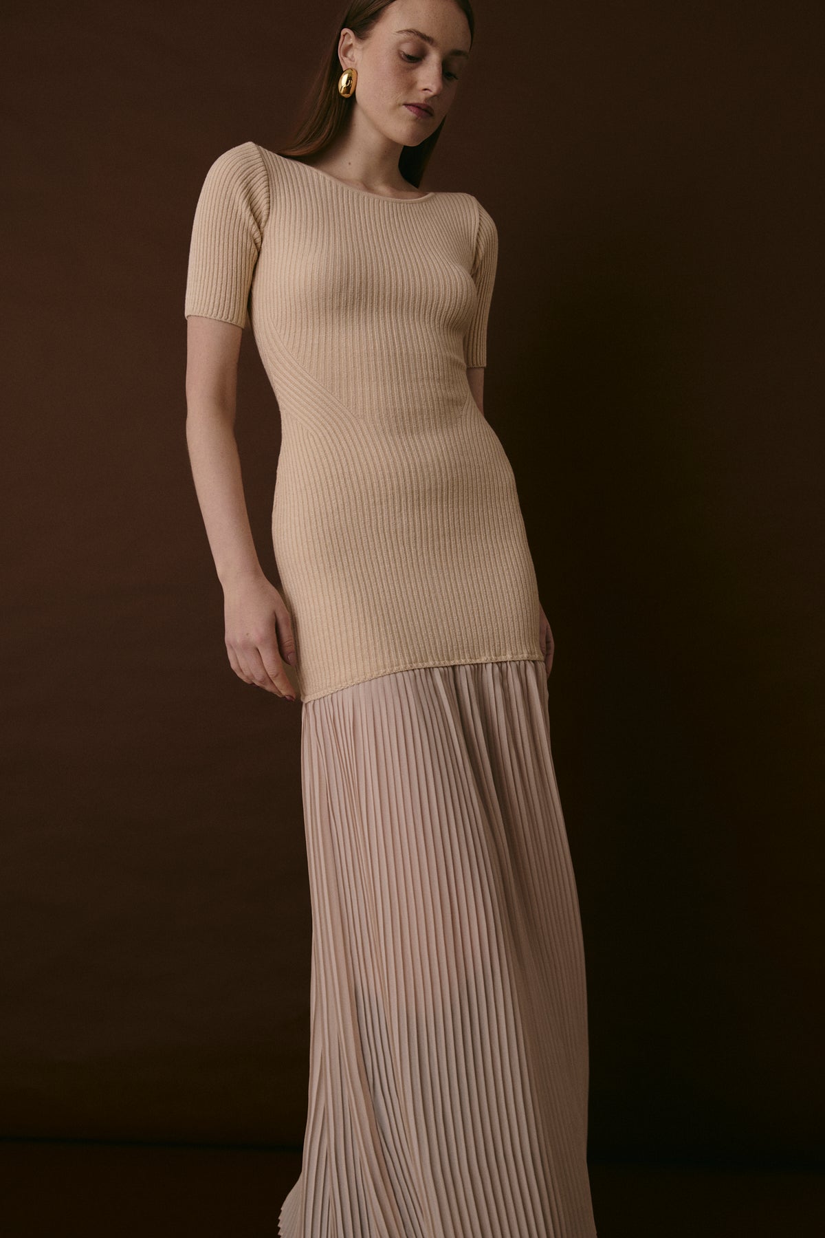 CAMERON DRESS MACADAMIA