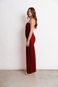 HUDSON DRESS BERRY (PRE ORDER)