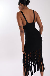 HALSTON DRESS BLACK