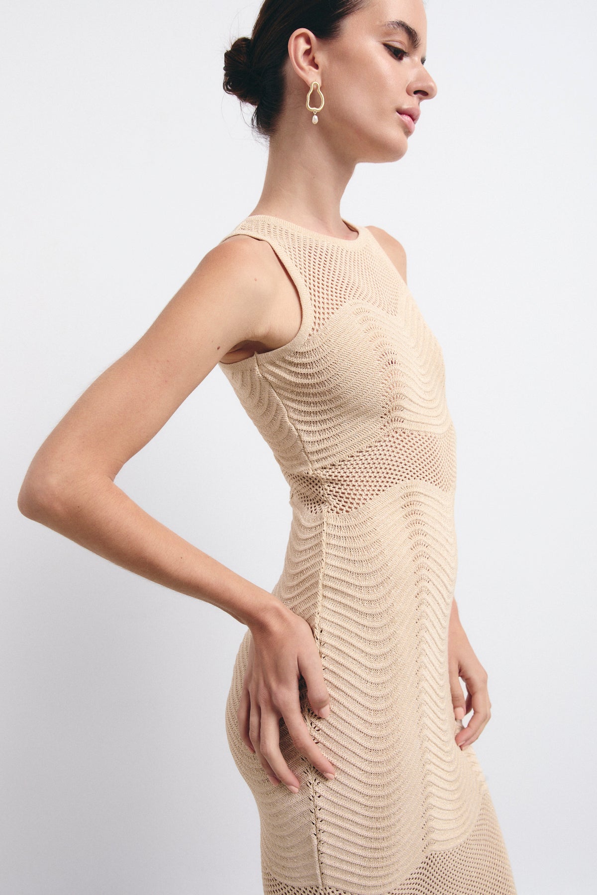 SICILIA DRESS GOLD