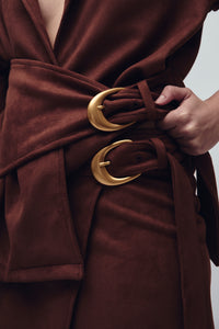HALL SKIRT ESPRESSO