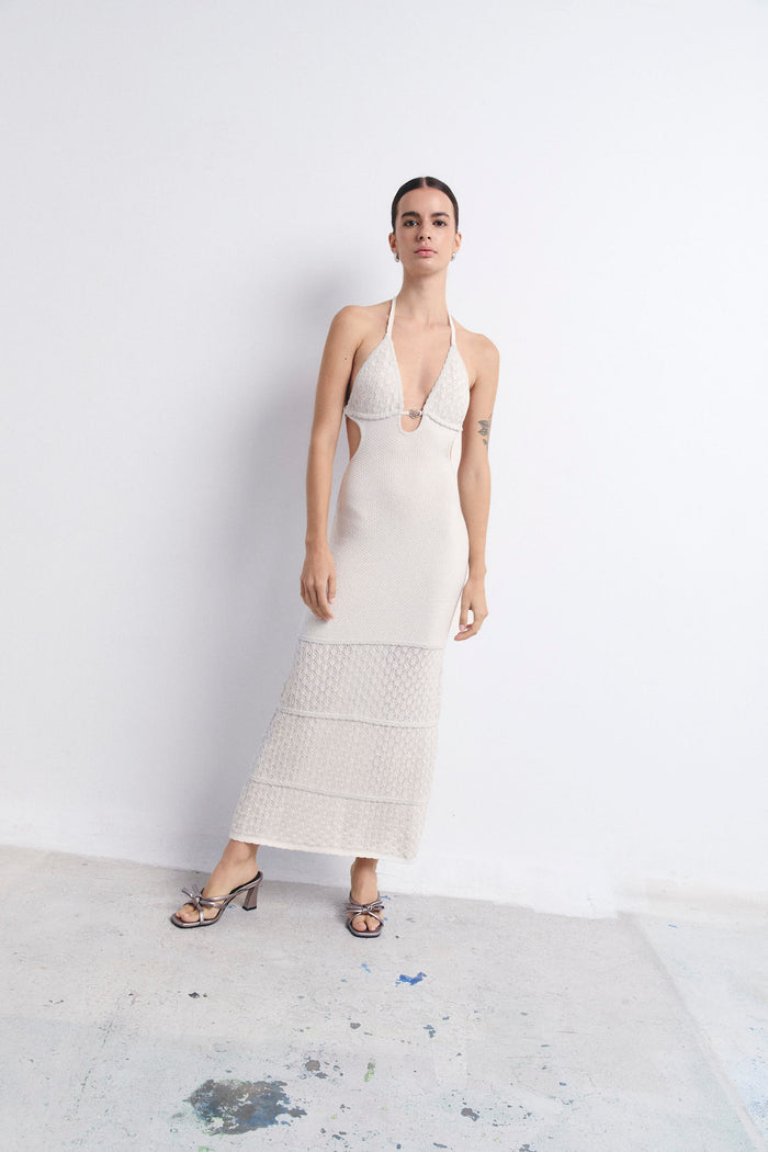 ALBA DRESS IVORY