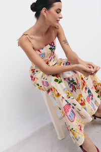 LORENZA DRESS PEPERONCINO