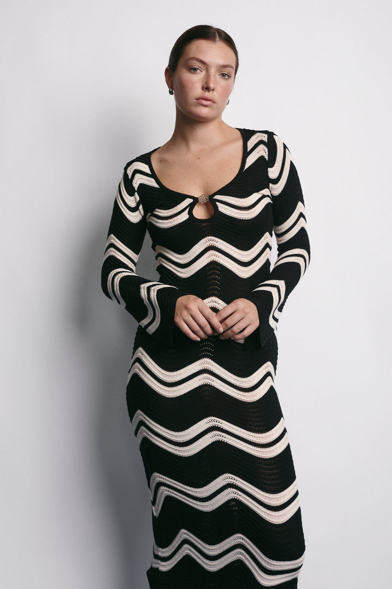 VIRGINIA DRESS BLACK